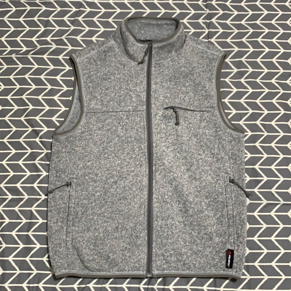 Men’s Nordic Polartec (J.Crew collaboration) Grey Vest